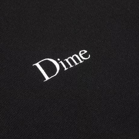 Dime Classic Small Logo Crewneck - Black