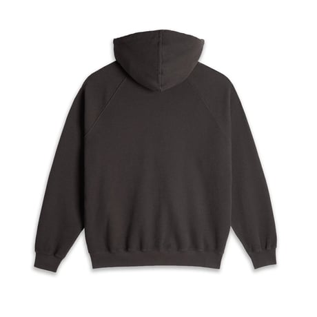 Polar Skate Co. Waffle Zlp Hoodie - Dirty Black