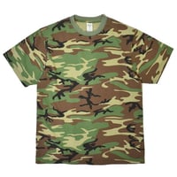Cotton Collective 7.5oz Oversized Box S/S Tee - Vintage Camo