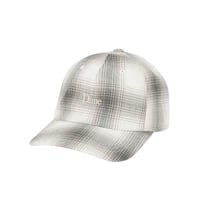 Dime Flannel Low Pro Cap - Light Gray