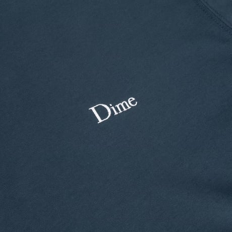 Dime Classic Small Logo T-Shirt - Navy