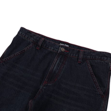 Pass~Port Workers Club Bootcut Jean - Washed Navy
