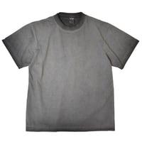 Cotton Collective 7.5oz Oversized Box S/S Tee - Charcoal Oil Wash