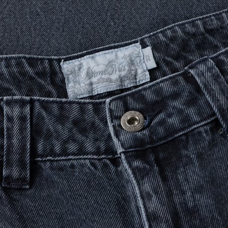 Dime Baggy Denim Pants - Overdyed Blue