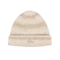 Dime Mohair Striped Beanie - Cream