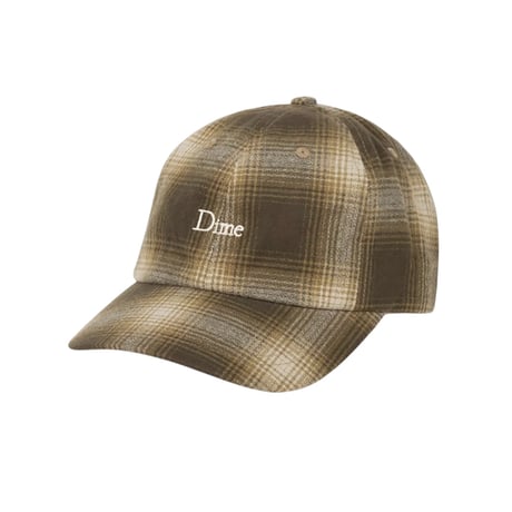 Dime Flannel Low Pro Cap - Brown