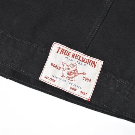 True Religion SN Denim Trucker Jacket - Black Rinse