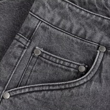 Dime Classic Denim Shorts - Faded black