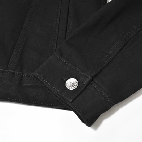 True Religion SN Denim Trucker Jacket - Black Rinse
