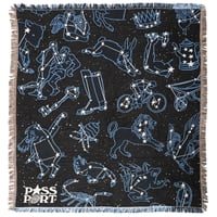 Pass~Port Constellations Throw Blanket