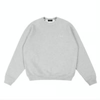 Dime Classic Small Logo Crewneck - Heather Gray