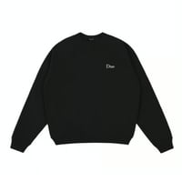 Dime Classic Small Logo Crewneck - Black