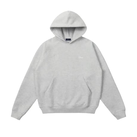 Dime Classic Logo Hoodie - Heather Gray