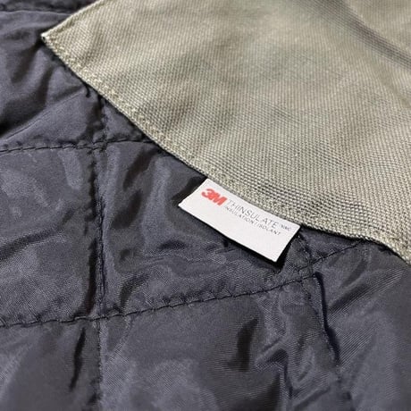 Carhartt USA J130 Washed Duck Insulated Active Jacket - Moss