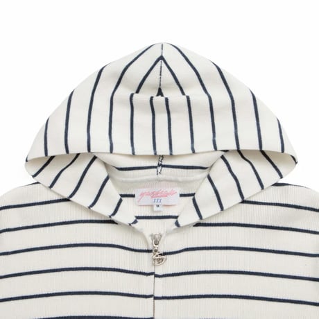 Yardsale French Knit Hood - White/Navy