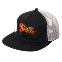 Pass~Port Miniumum Output Workers Trucker - Black