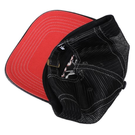 Pass~Port Cherries Leagues Trucker - Washed Black