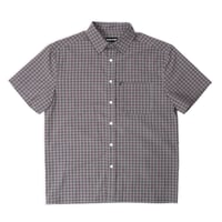 Pass~Port Workers Check Short Sleeve Shirt - Sangria