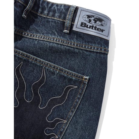 Butter Goods Solar Fade Denim Jeans - Blue
