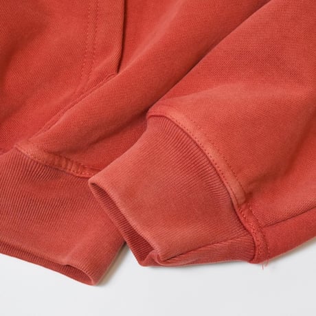 Cotton Collective 14oz Special Zip Hoodie - Vintage Red