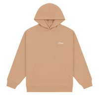 Dime Cursive Small Logo Hoodie - Hazelnut