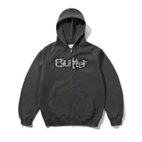 Butter Goods Stretch Zip-Thru Hood - Black
