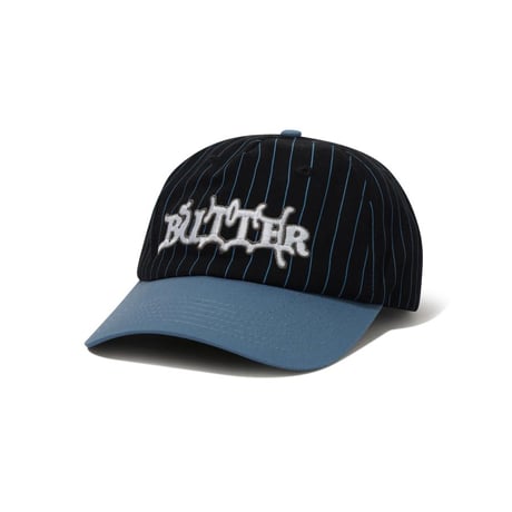 Butter Goods Serif 5 Panel Cap - Black