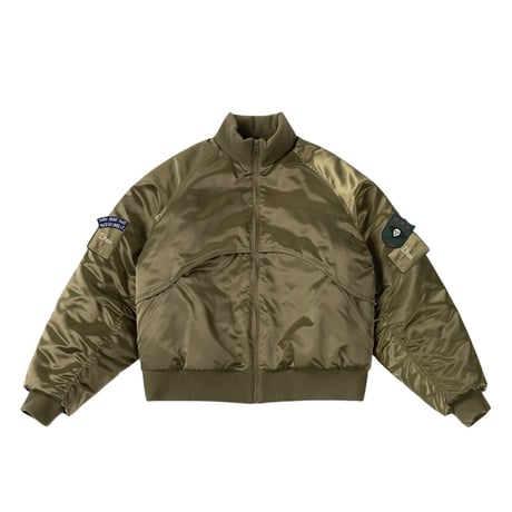 Dime Utility Bomber Jacket - Olive