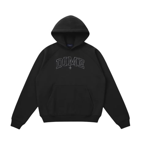 Dime Varsity Hoodie -  Pirate Black
