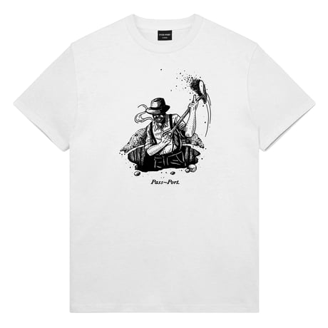 Pass~Port Dig Tee - White