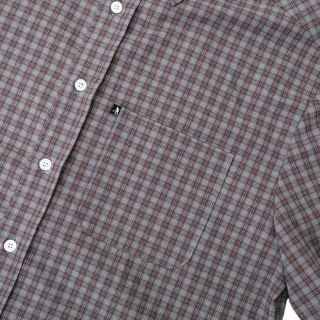 Pass~Port Workers Check Short Sleeve Shirt - Sangria