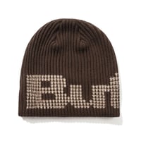 Butter Goods Stars Skully Beanie - Dark Brown