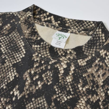 Cotton Collective 7.5oz Oversized Box S/S Tee - Vintage Rattlesnake