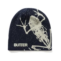 Butter Goods Amphibian Skully Beanie - Midnight