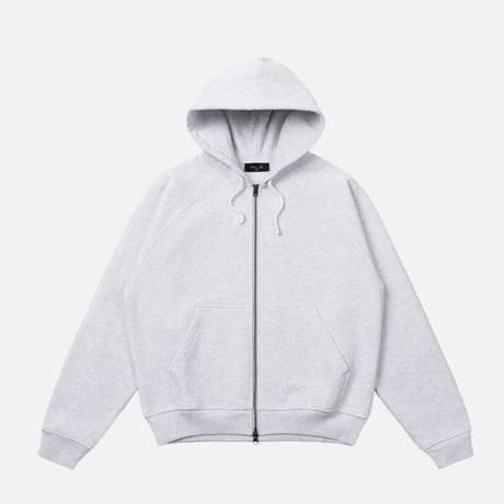Dime Spinal Zip Hoodie - Ash