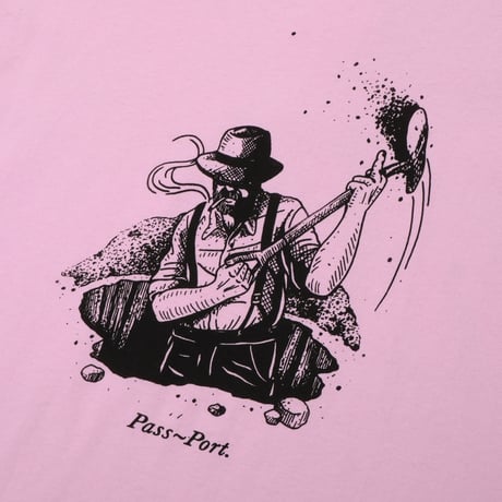 Pass~Port Dig Tee - Light Pink