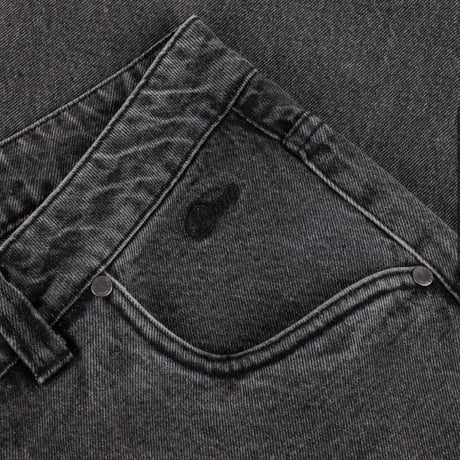 Dime Relaxed Denim Pants - Faded Black