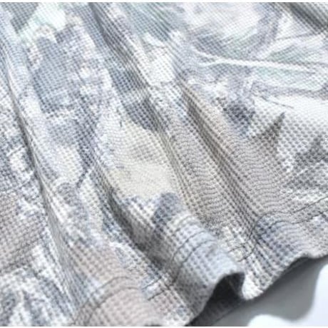 Cotton Collective 7.0oz Waffle L/S Tee - Vintage Wood Camo