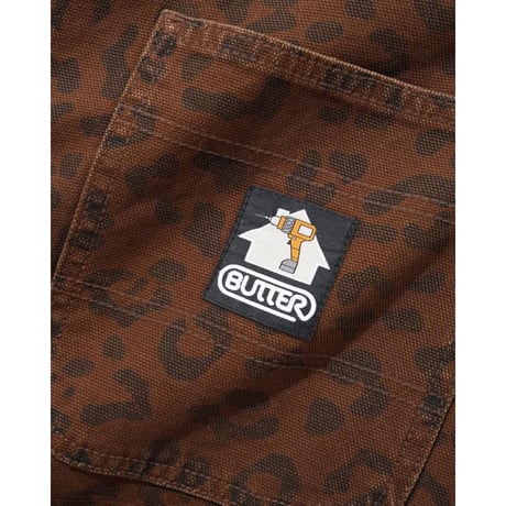 Butter Goods Work Pants - Leopard