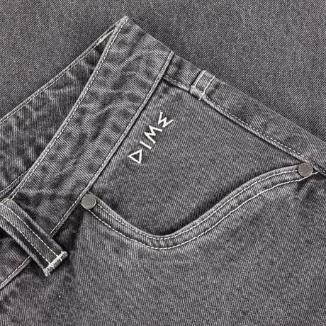 Dime Baggy Wink Denim Pants - Faded Black