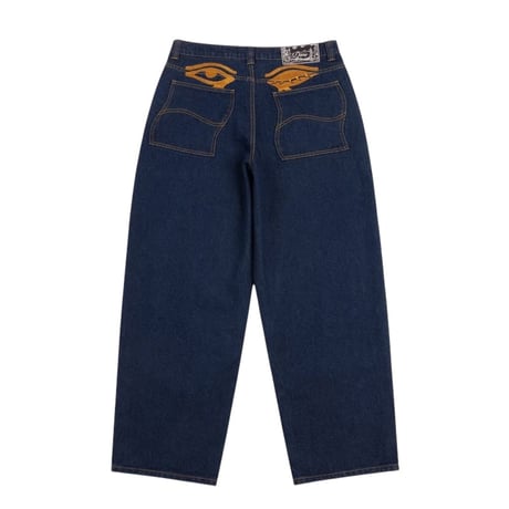 Dime Baggy Wink Denim Pants - Indigo