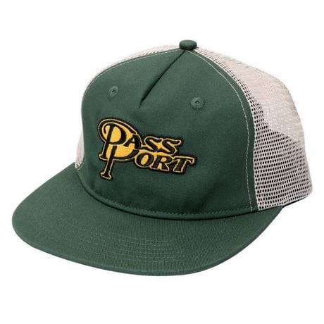 Pass~Port Miniumum Output Workers Trucker - Elm Green