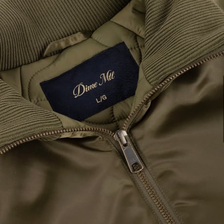 Dime Utility Bomber Jacket - Olive