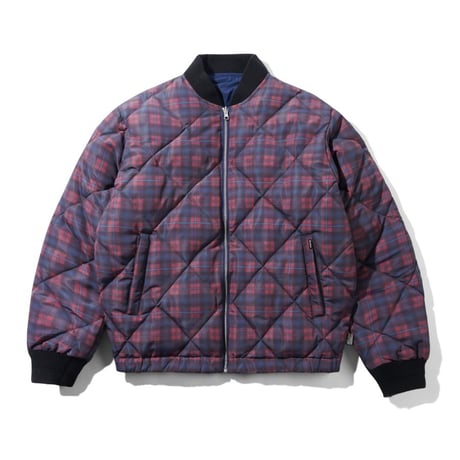 Butter Goods Reversible Bomber Jacket - Plaid
