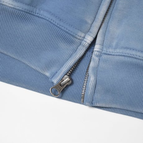 Cotton Collective 14oz Special Zip Hoodie - Powder Blue