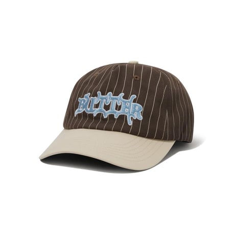 Butter Goods Serif 5 Panel Cap - Dark Brown