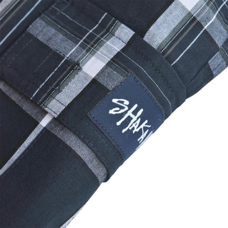 Shaka Wear 5.6oz Plaid Shorts - Navy