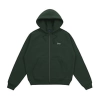 Dime Classic Logo Zip Hoodie - Mountain Green