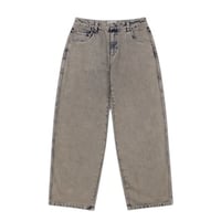 Dime Baggy Denim Pants - Overdyed Taupe