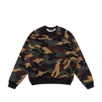 Dime Classic Logo Crewneck - Dark Camo
